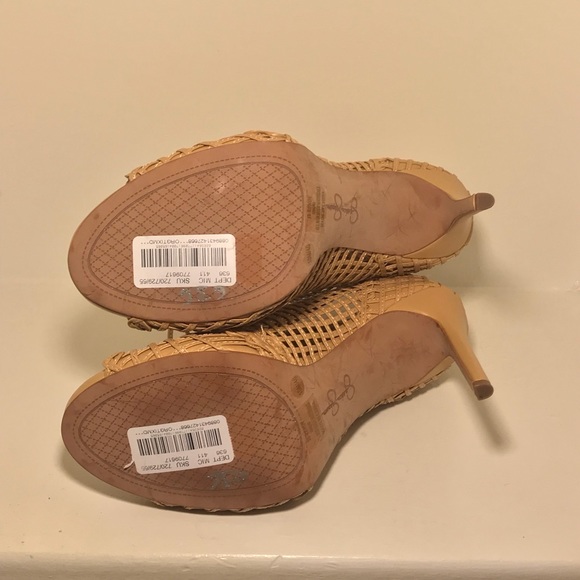 Jessica Simpson Rendy Lace Up Heels - Picture 4 of 4